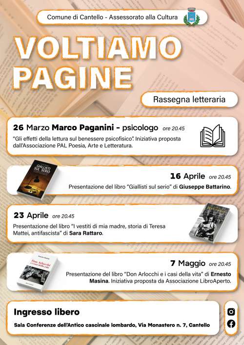 Voltiamo Pagine. Rassegna letteraria